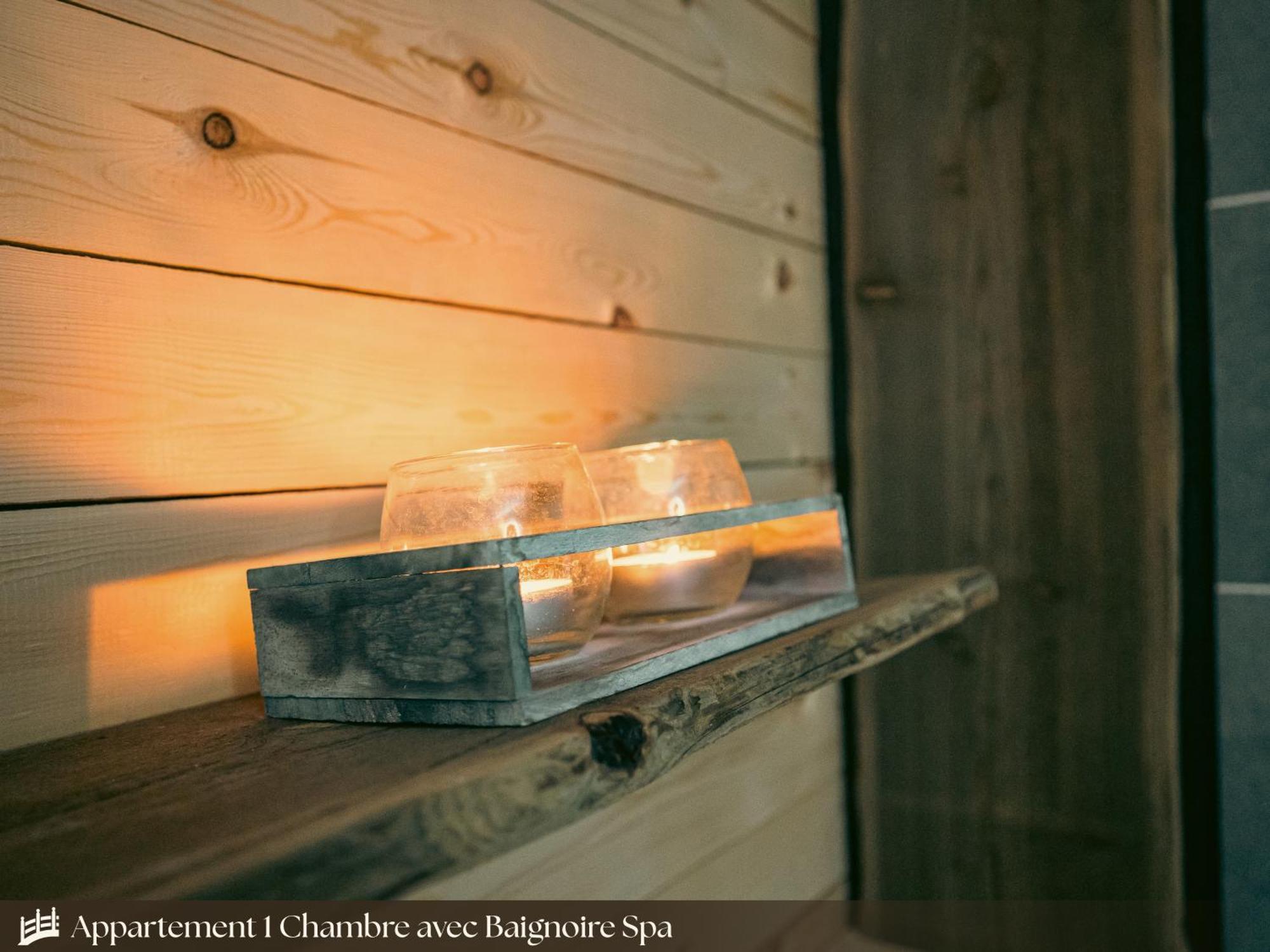 Les Appartements Du Pont Alsort Froid-Chapelle Esterno foto