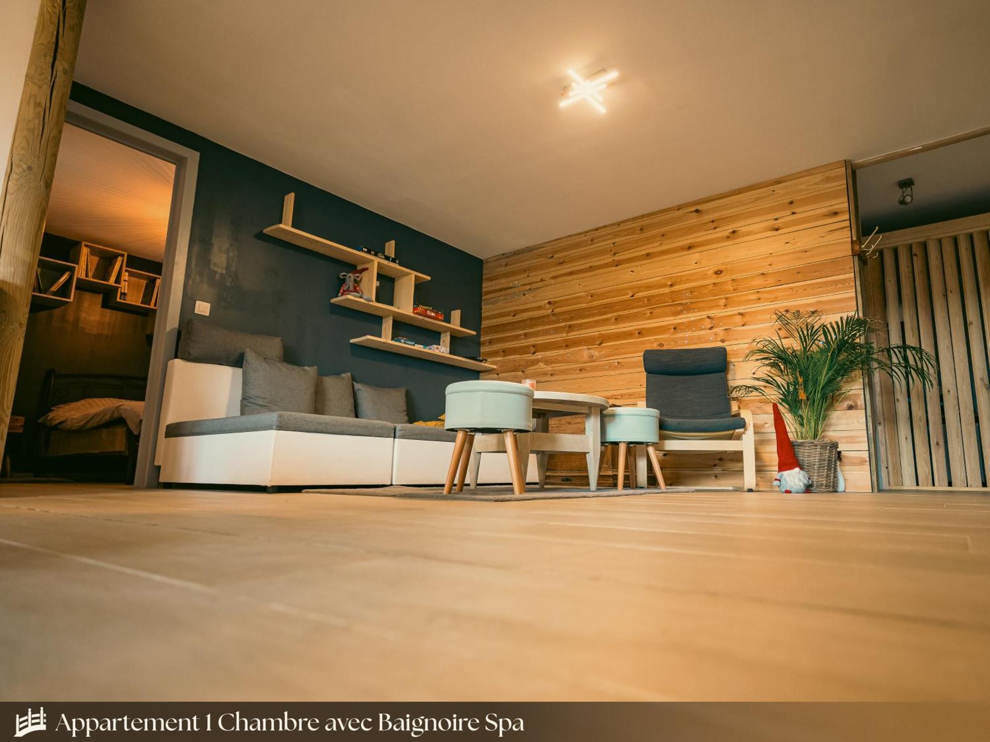 Les Appartements Du Pont Alsort Froid-Chapelle Esterno foto